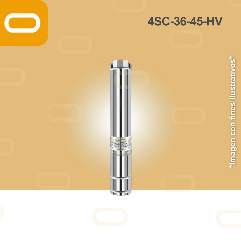 Bomba sumergible SOLAR 4SC-36-45-HV | Bombas Sumergibles | Flujo hast